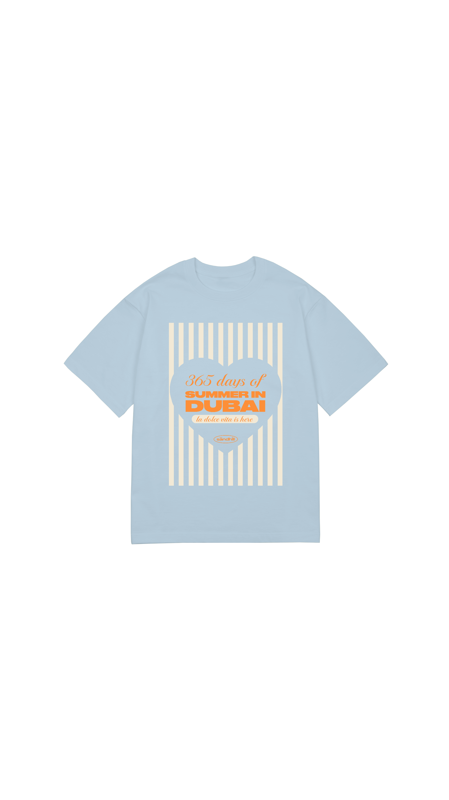 Summer in Dubai T-shirt (Front Design)