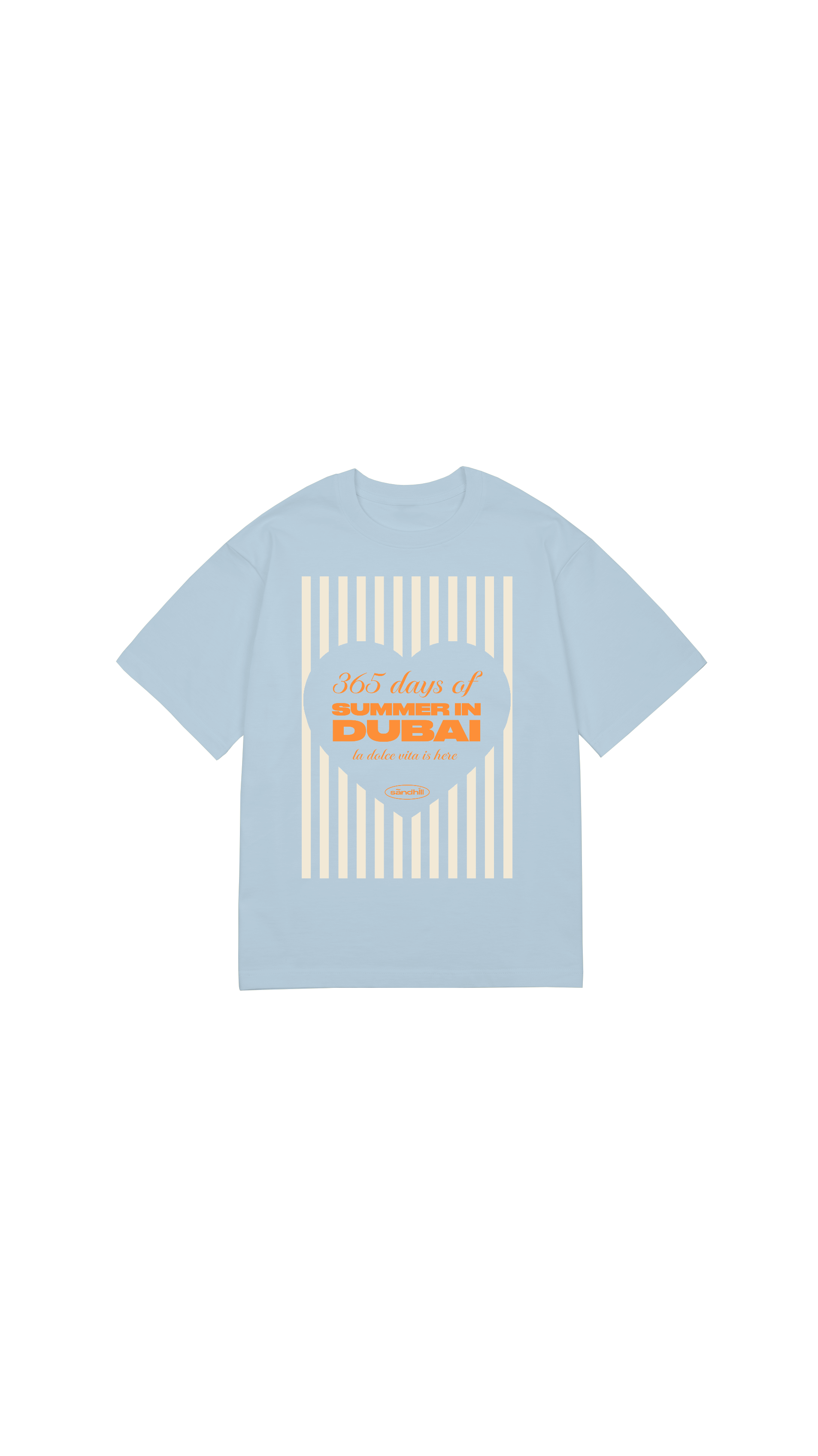 Summer in Dubai T-shirt (Front Design)